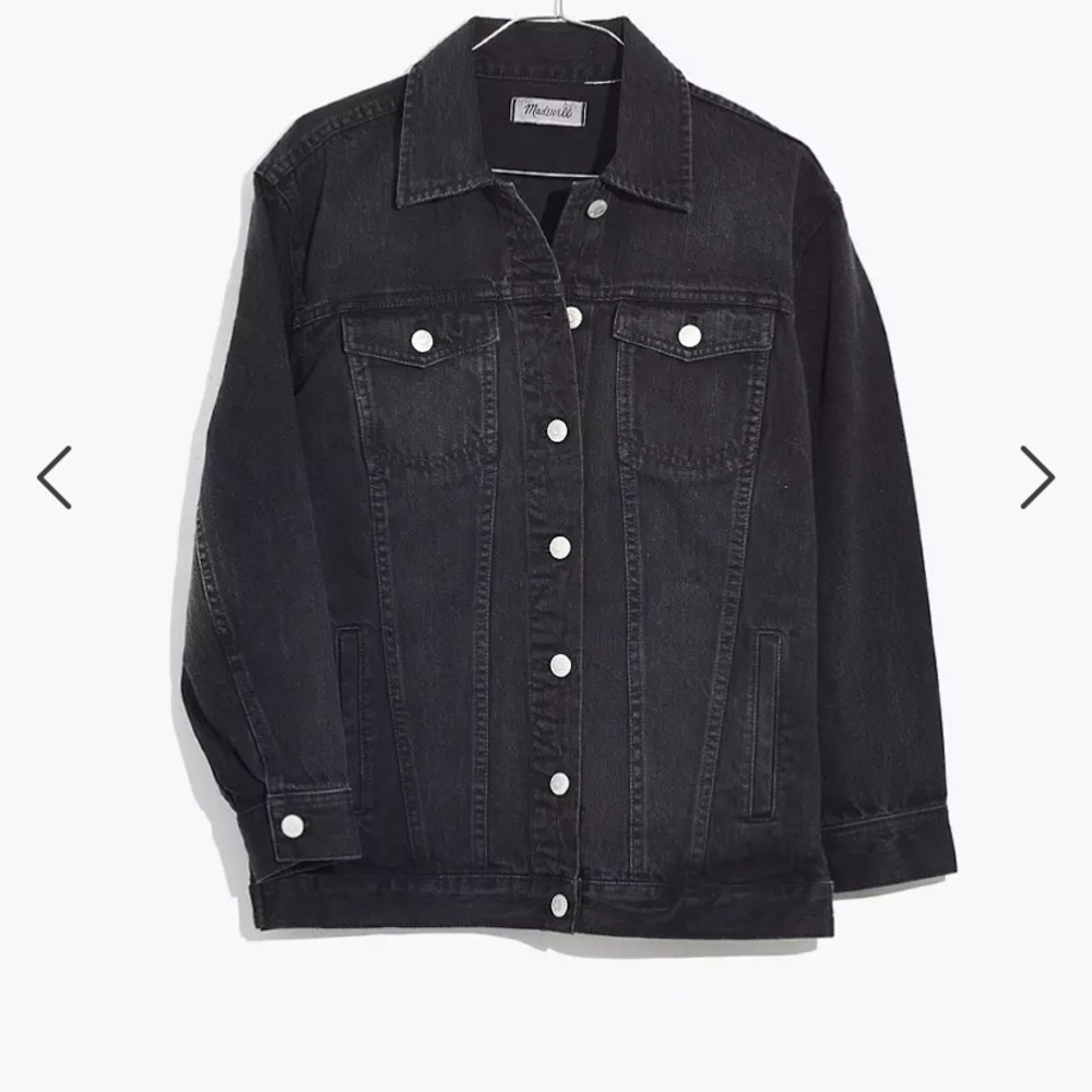Madewell Oversized jean jacket lunar wash